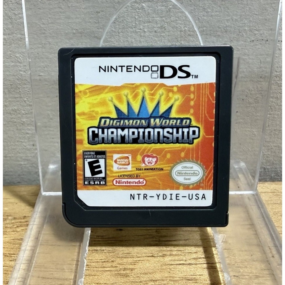 Digimon World Championship Nintendo DS 2008 RPG Video Game NTR-YDIE-USA Tested